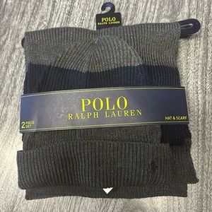 Polo Ralph Lauren hat and scarf set 2024 style